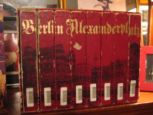 Battered box set of Fassbinder's Berlin Alexanderplatz