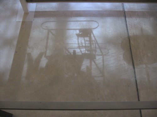 Shadows cast by Large Glass
