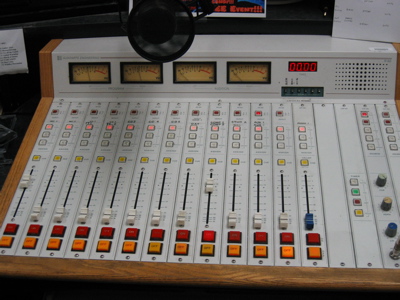Studio control panel